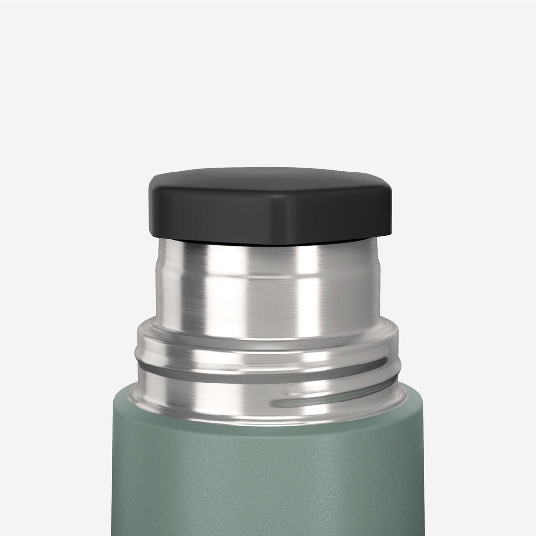 Bouteille isotherme inox 0,4L avec gobelet pour la randonnée