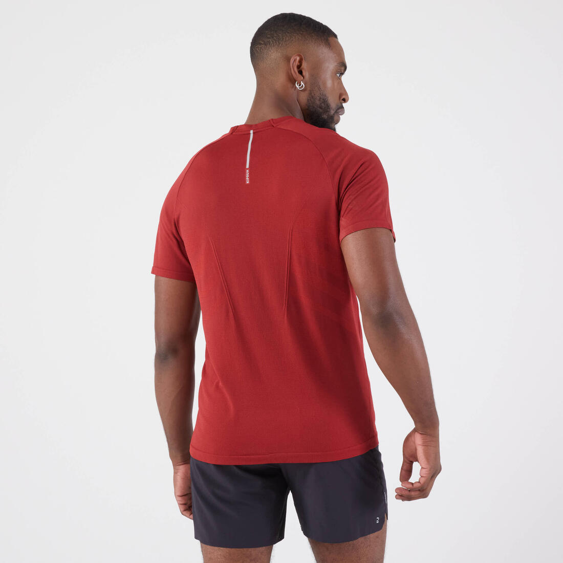 T-shirt de running sans coutures homme - kiprun run 500 confort