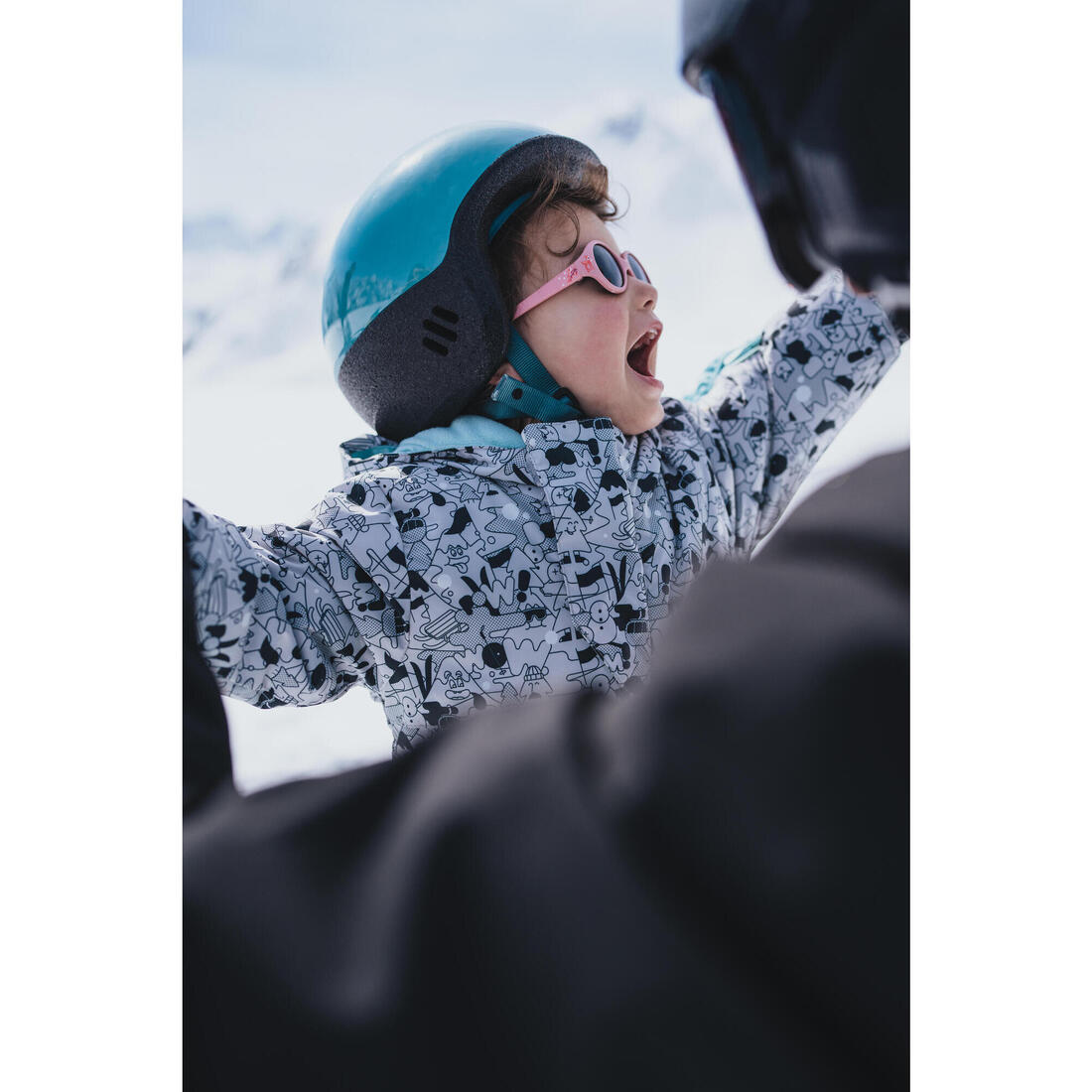 Moufles ski bébé, 500 warm