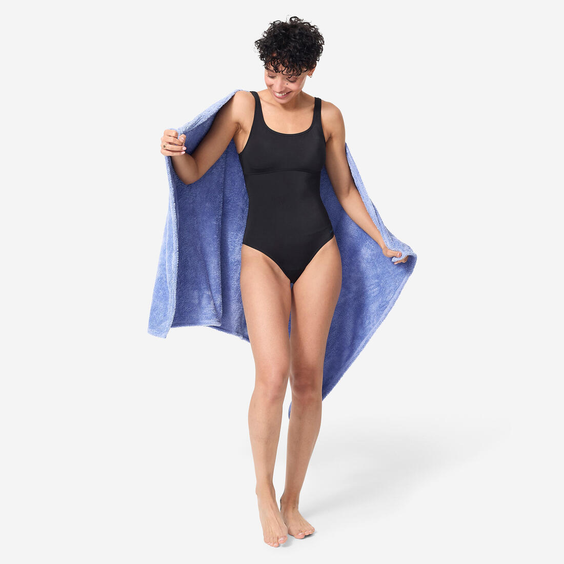 Serviette de bain microfibre ultra douce taille l 80 x 130 cm