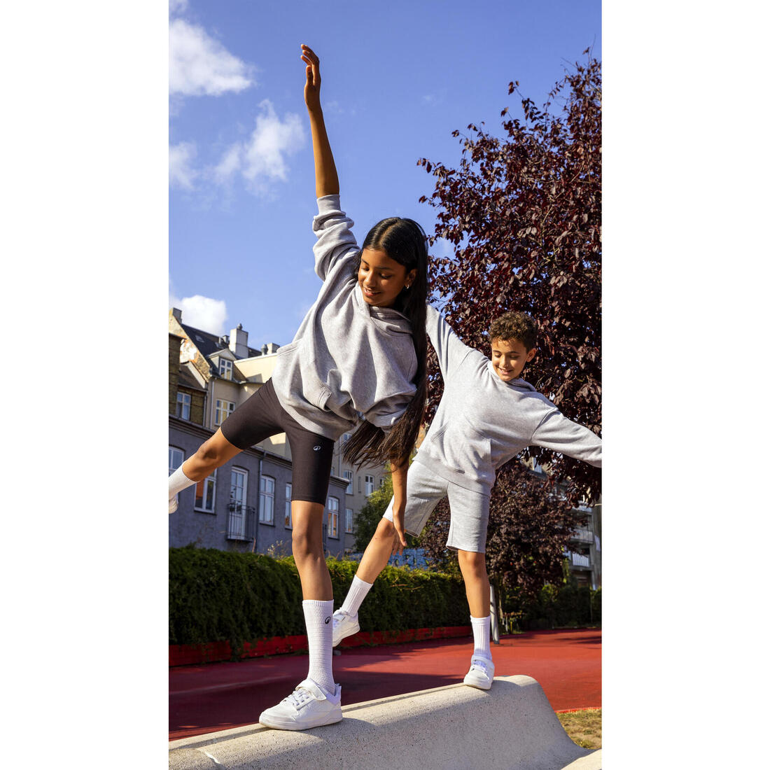 Sweat à capuche oversize enfant