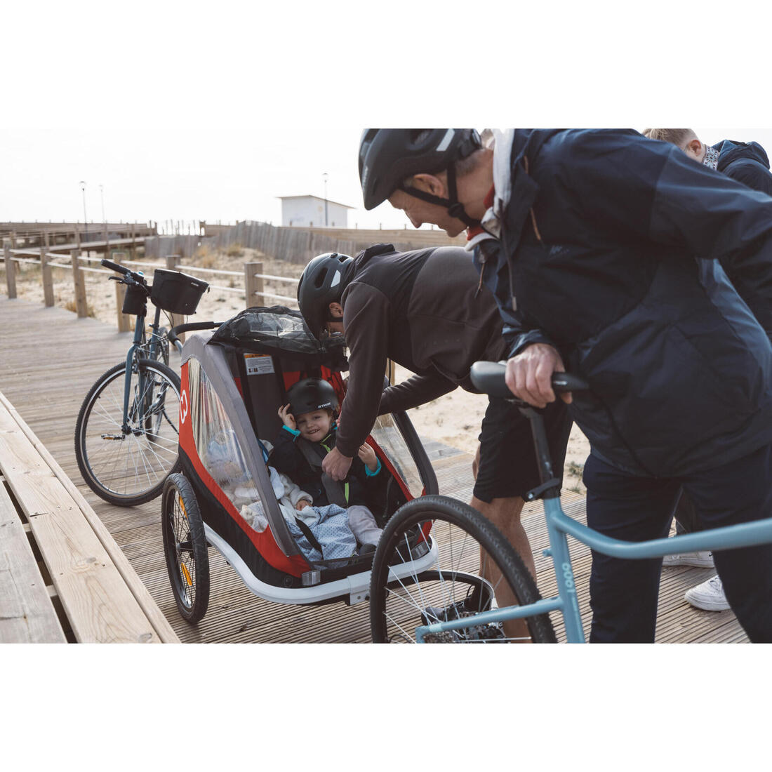 VÉLO TOUT CHEMIN RIVERSIDE 500 VERT D'EAU