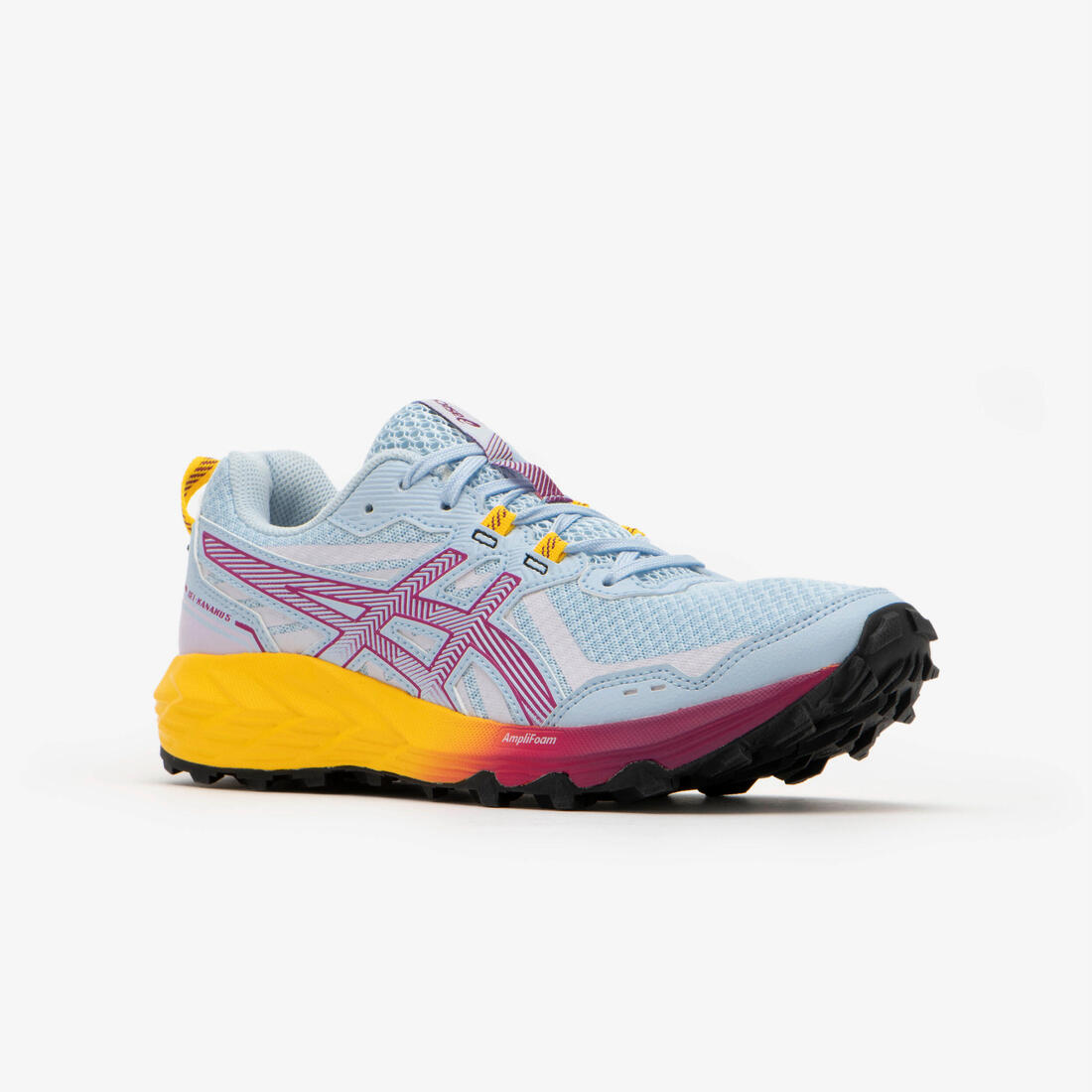 CHAUSSURES DE TRAIL RUNNING FEMME ASICS - GEL-KANAKU 5 BLEU VERT