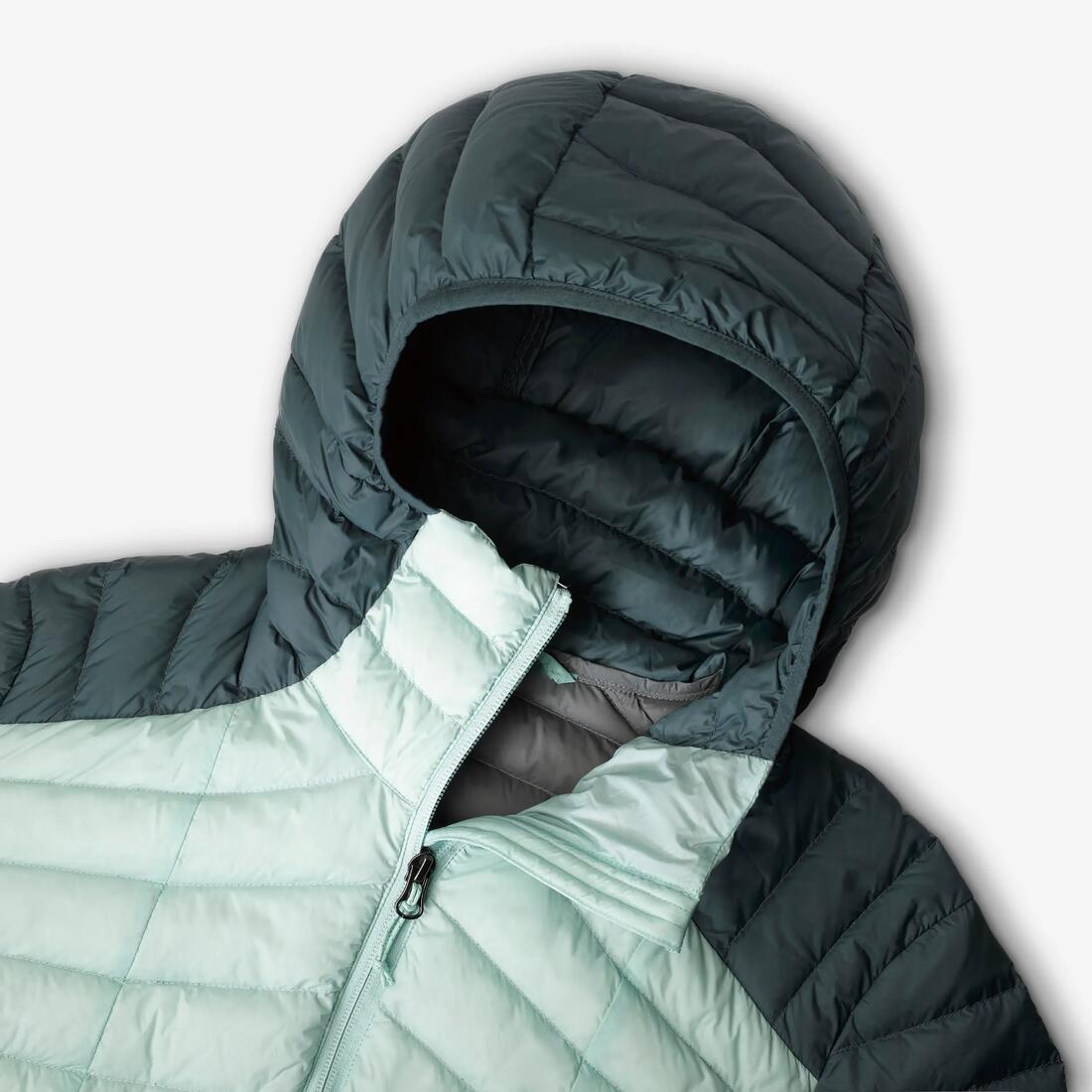 Doudoune de trekking légère en duvet -3°C femme, Xplore