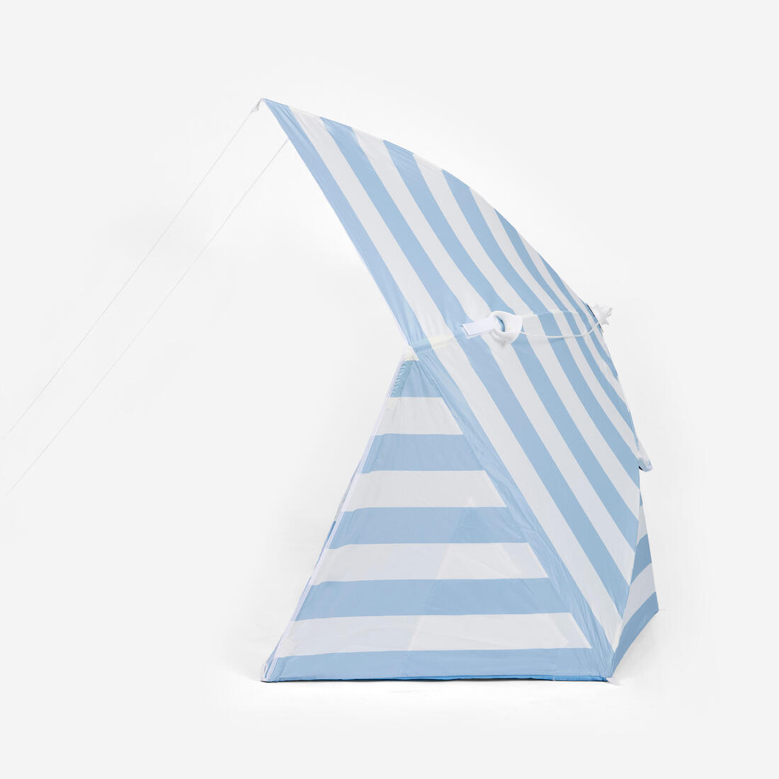 Parasol Abri plage solaire Iwiko 180 bleu jaune UPF50+ 3 places