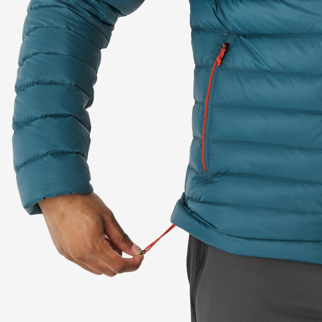 Doudoune à capuche en duvet de trek montagne - MT500 -10 °C - Homme