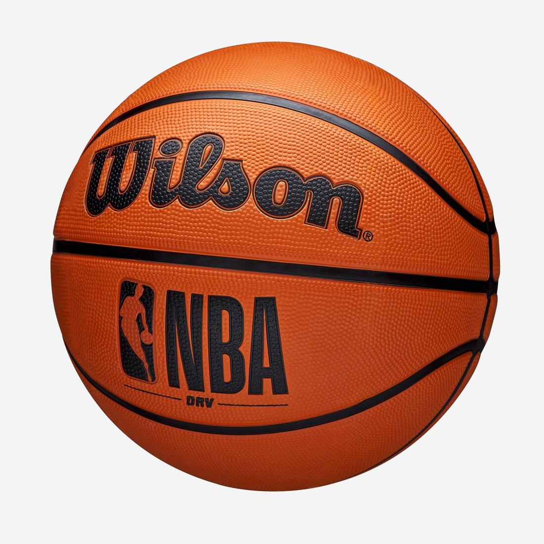 Ballon de basketball taille 7 - Ballon WILSON NBA DRV orange