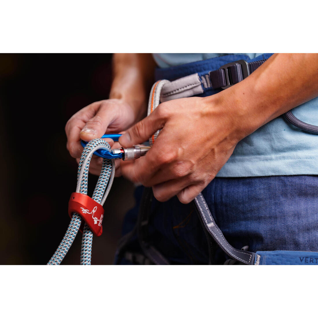 MOUSQUETON A VIS D'ESCALADE ET ALPINISME - ROCKY M SECURE