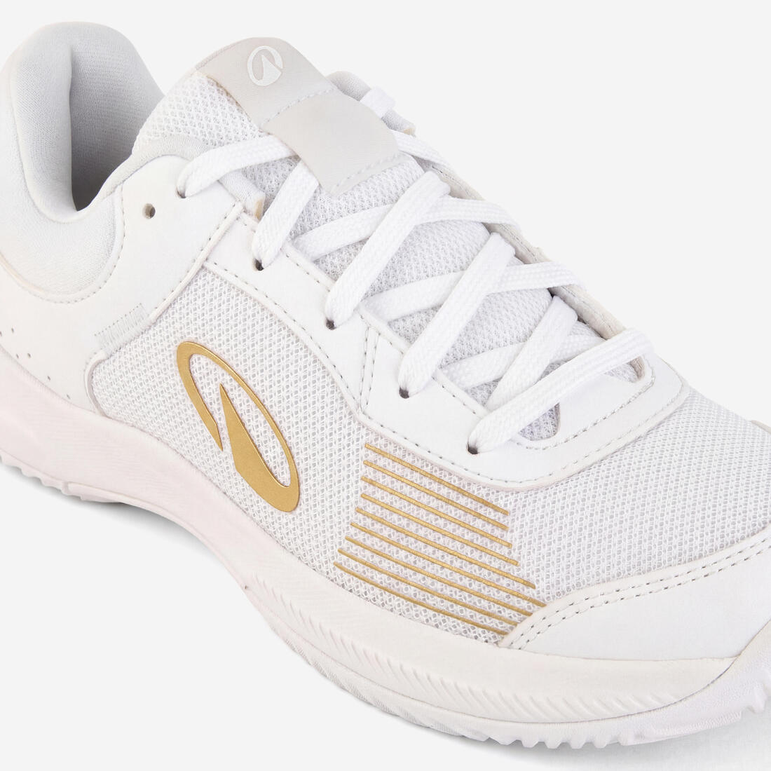Chaussures de tennis polyvalente adulte, Comfort Lite blanc beige