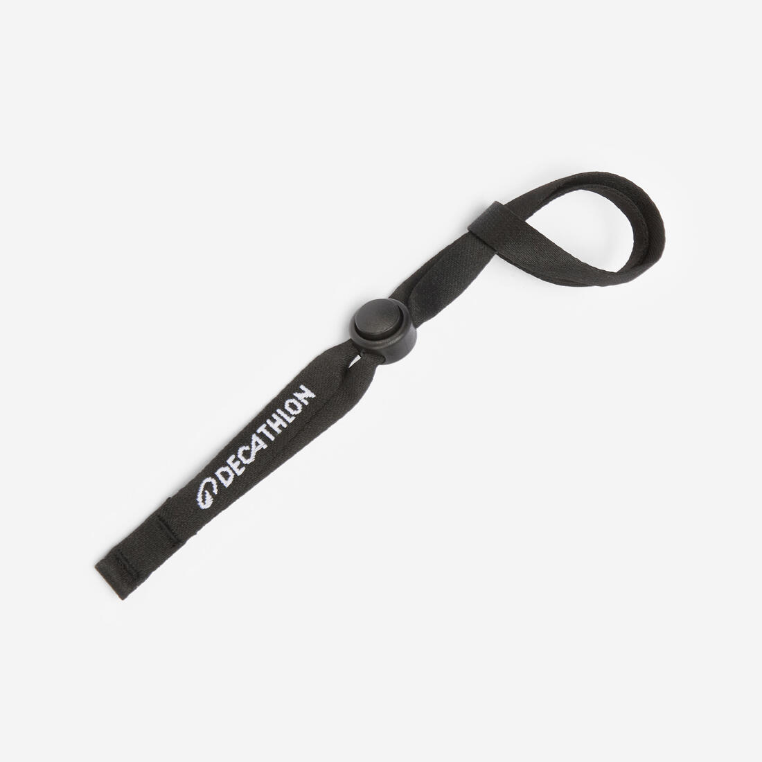 Leash palmes bodyboard léger en lacets, 500 Fin leash light gris
