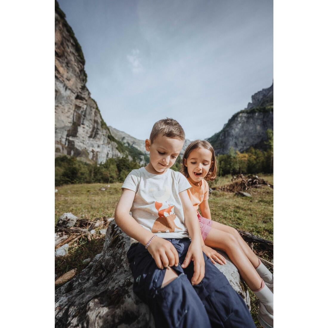 Pantalon de randonnée modulable enfant - MH500 KID 2-6 ANS