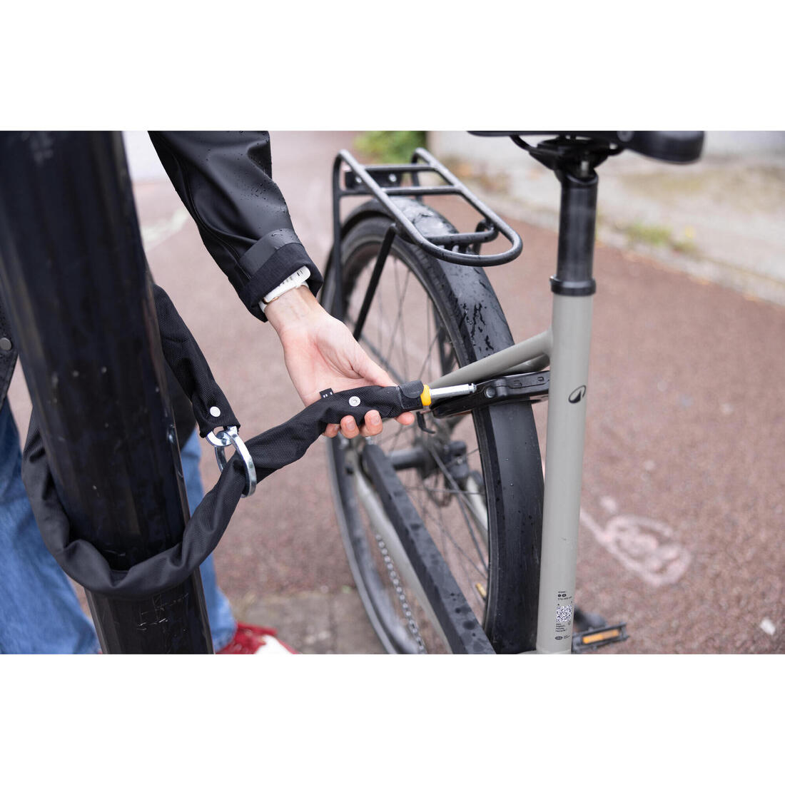 Antivol vélo chaîne complémentaire certifié art 2 plug-in chain 900