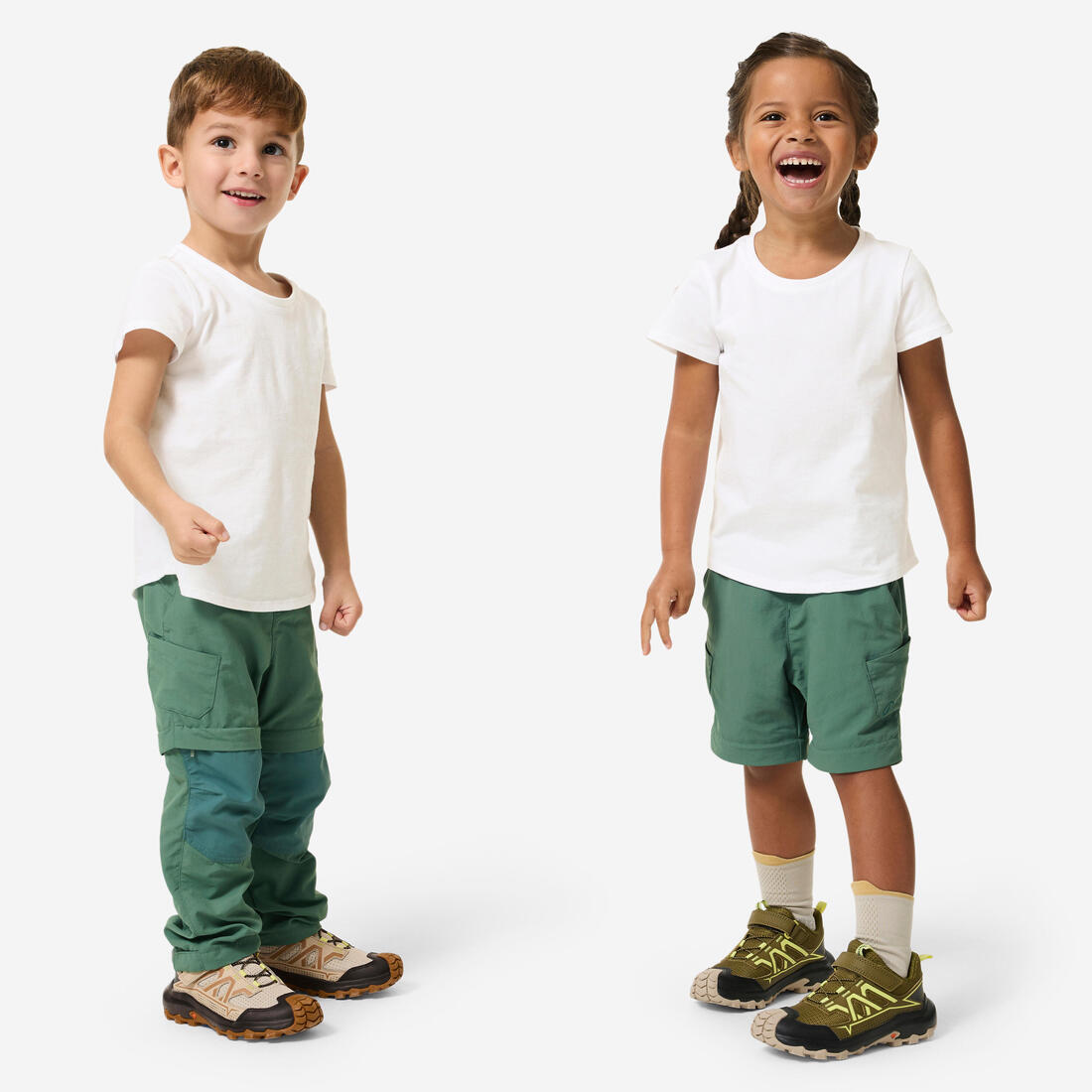 Pantalon modulable de randonnée enfant 2-6 ans, MH500 kid