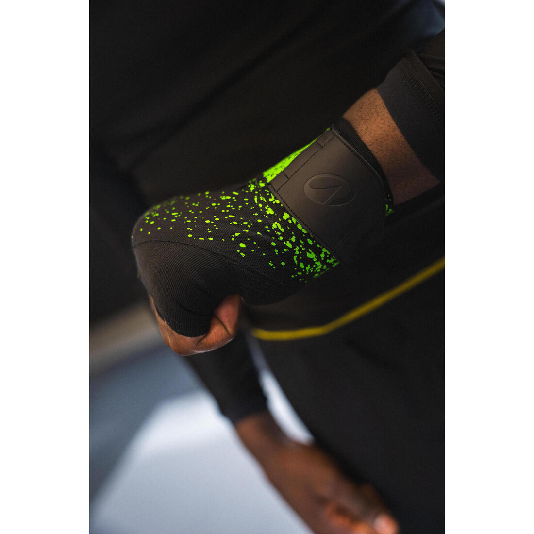 Bandes de boxe 4,5m, verte et noir
