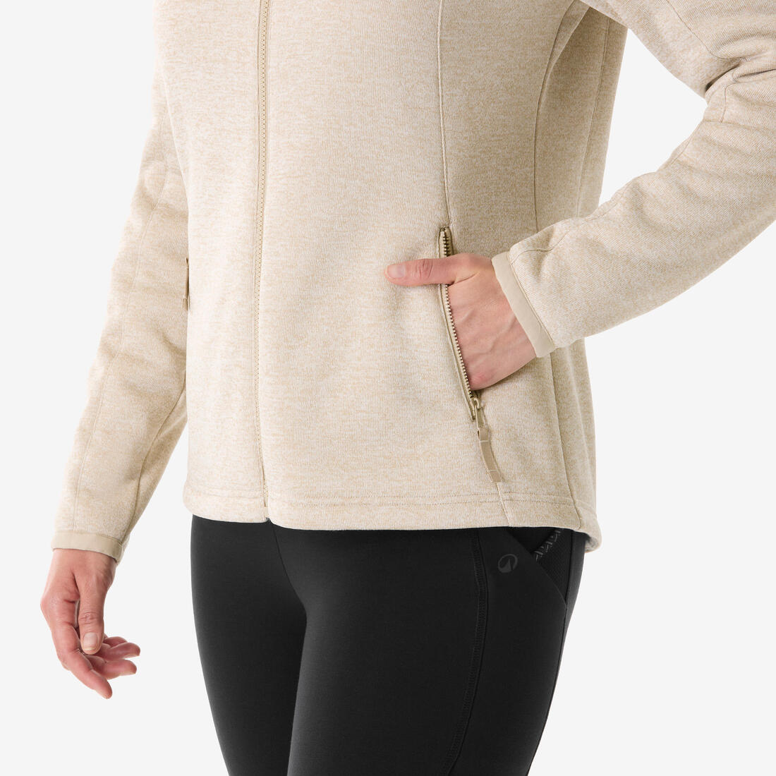Polaire de randonnée chaude femme, MH500
