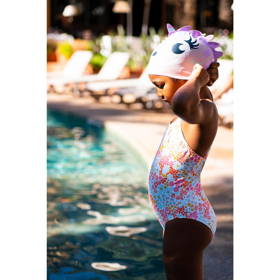 BONNET DE NATATION SILICONE PANDA