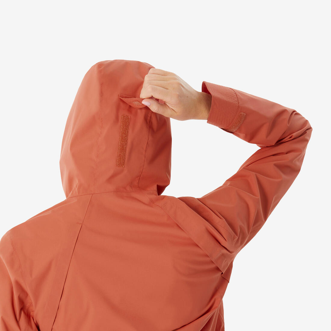 Veste de randonnée imperméable femme, NH500