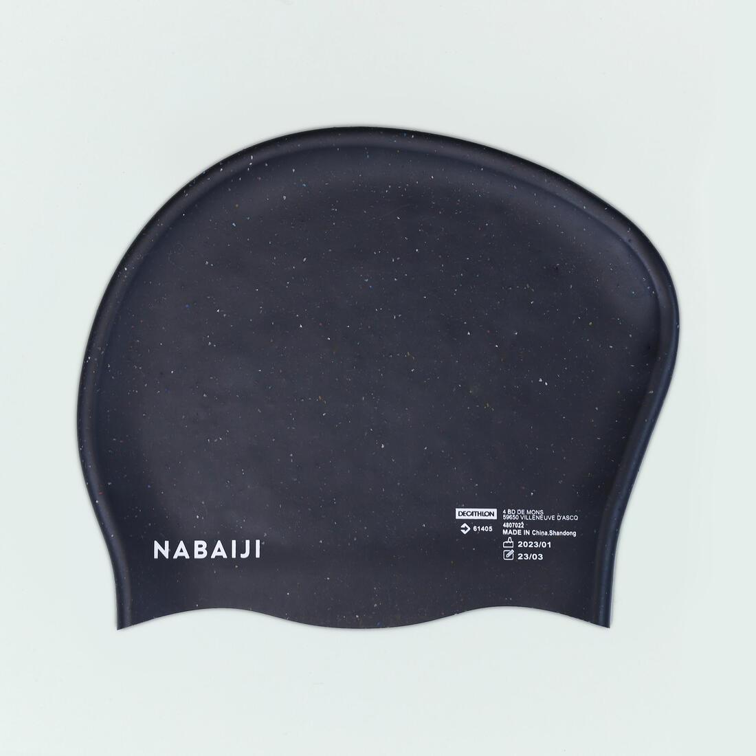 Bonnet de bain en silicone pour cheveux longs taille unique