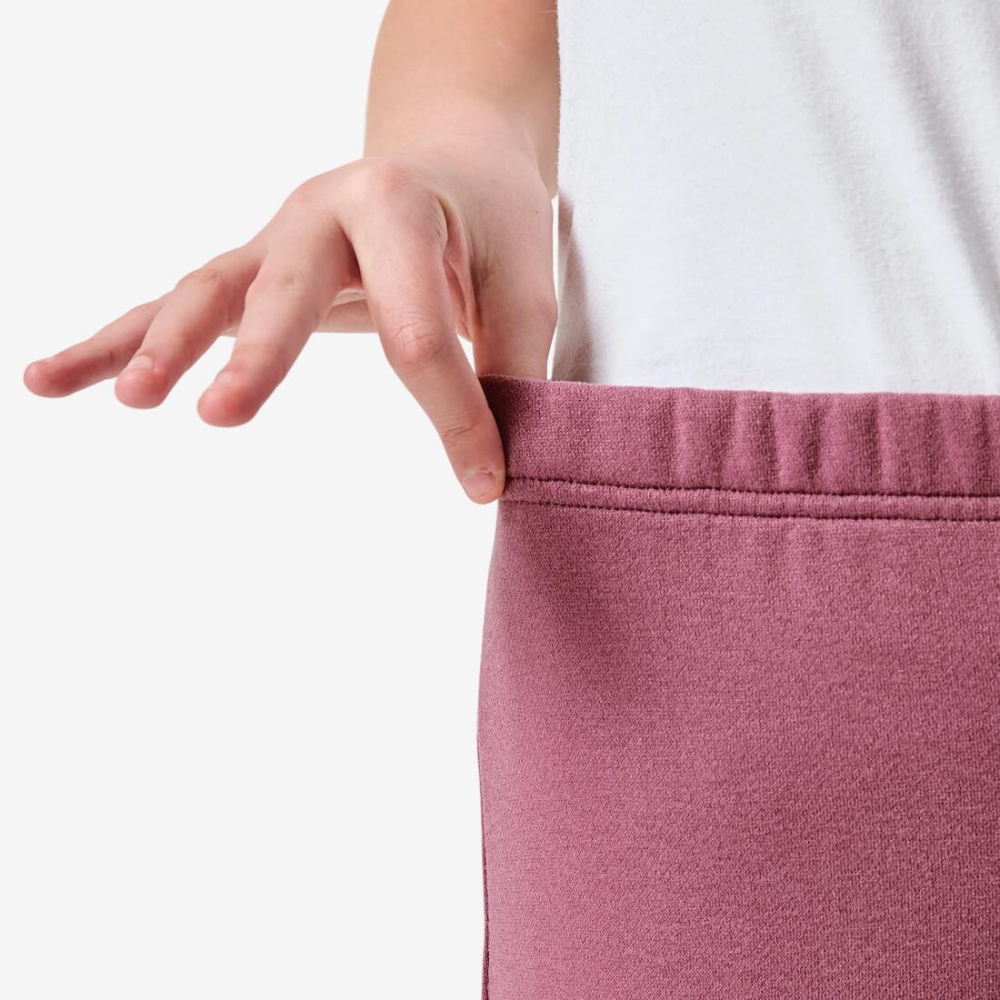 Survêtement en molleton chaud fille, violet