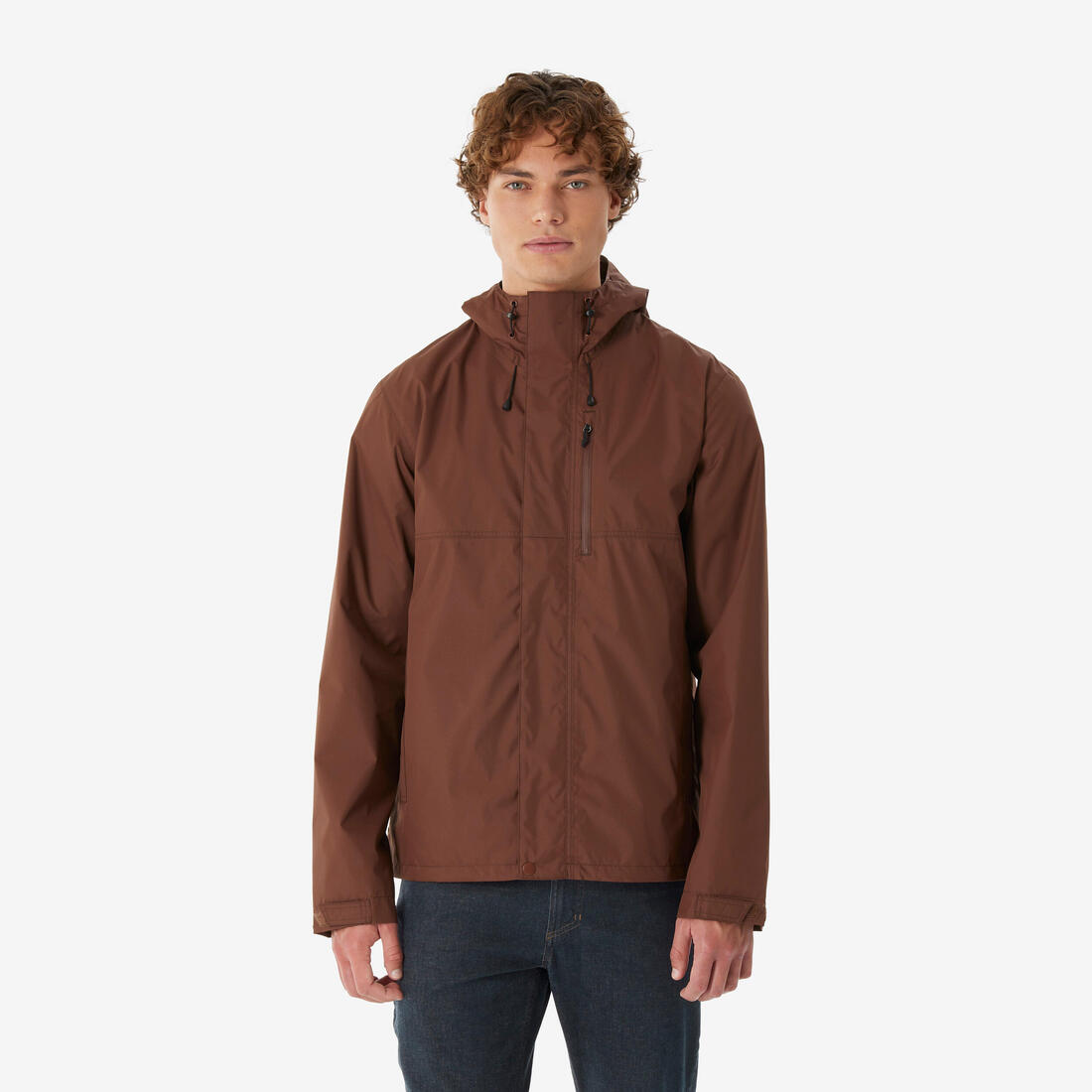 Veste de randonnée imperméable homme, NH500