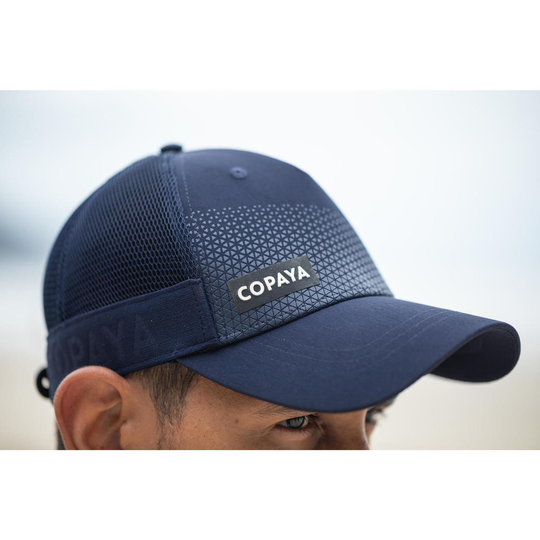 Casquette de Beach Style trucker adulte Rose Bleue