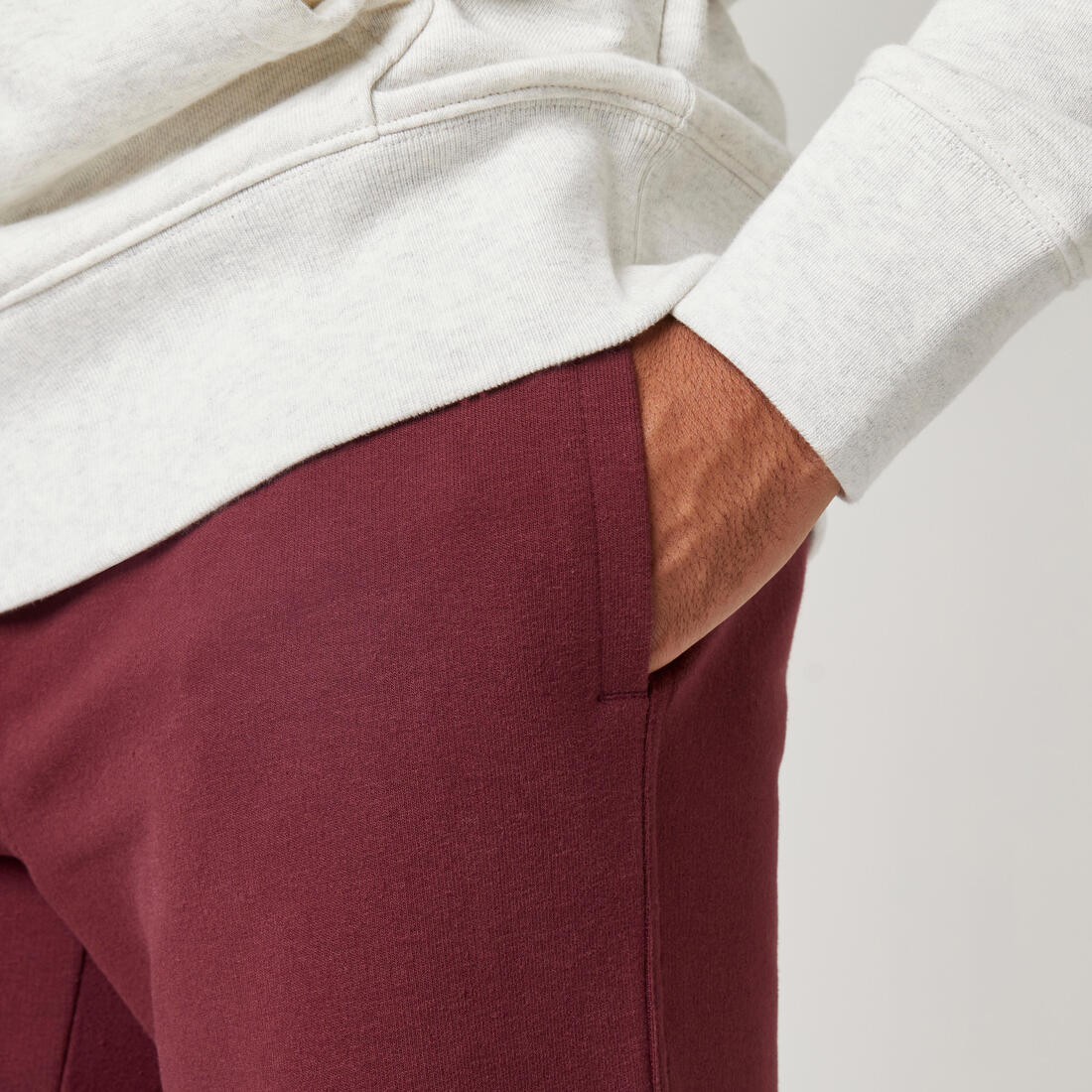 Pantalon jogging fitness regular homme