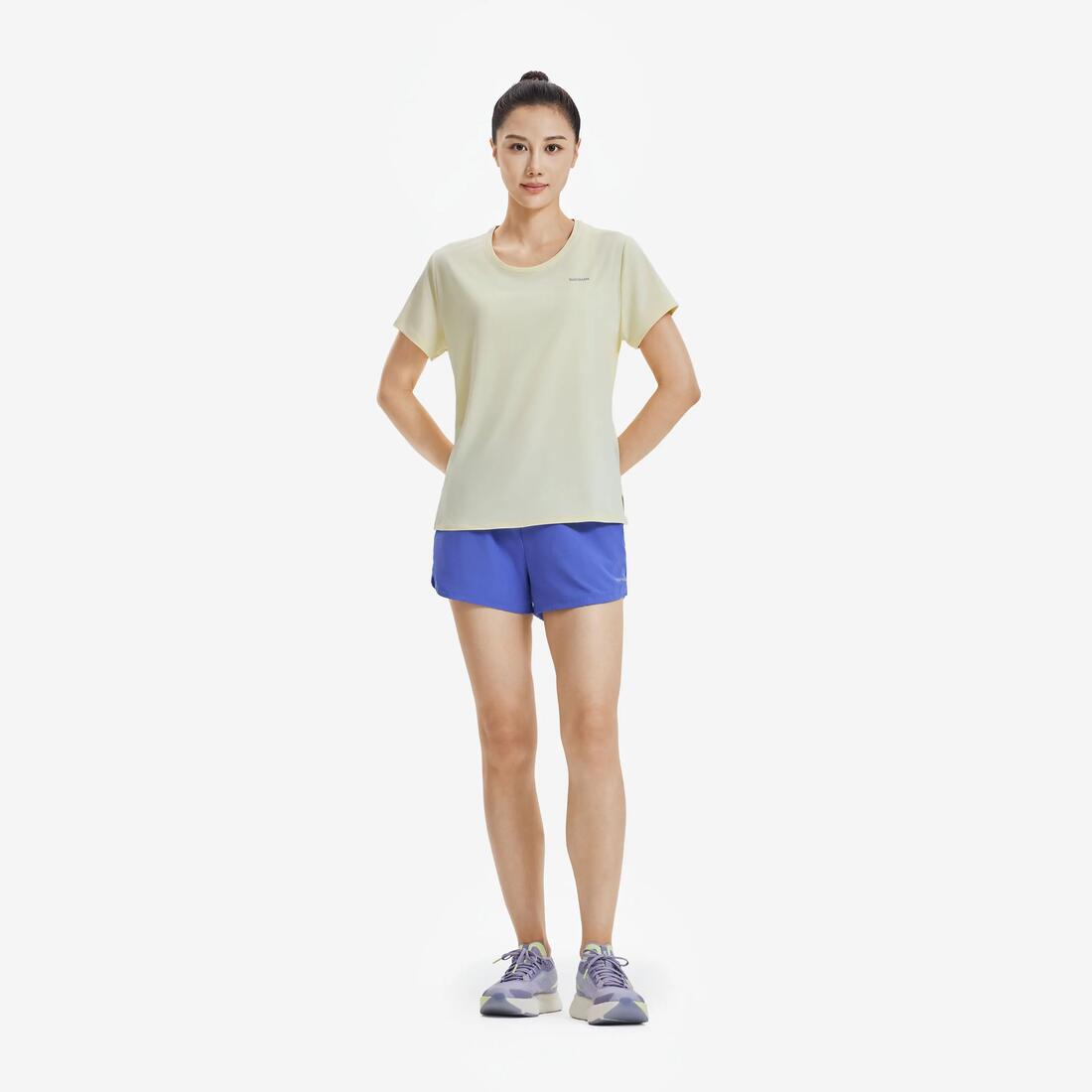 T-shirt running respirant femme - kiprun run 500 dry