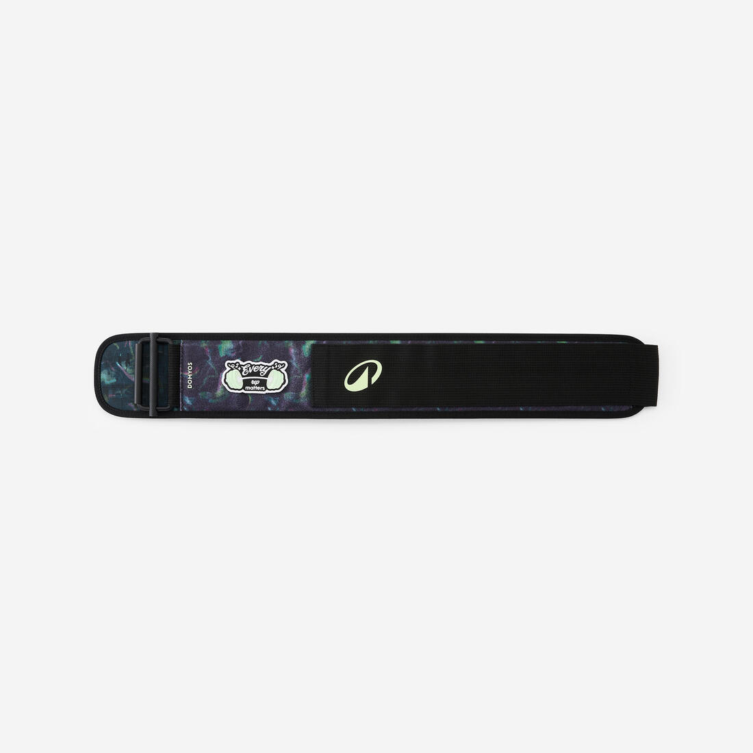 Ceinture d'haltérophilie avec boucle sécurisée, gris et