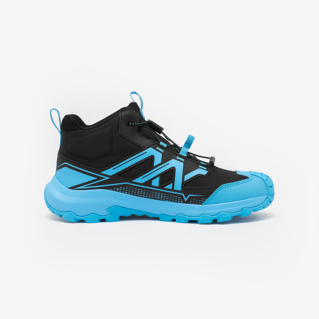 Chaussures de randonnée imperméables enfant du 35 au 38, Crossrock lacets