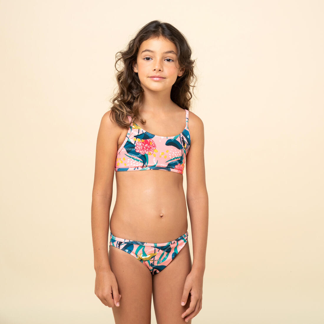 BAS DE MAILLOT DE BAIN ZELI 100 FILLE 100