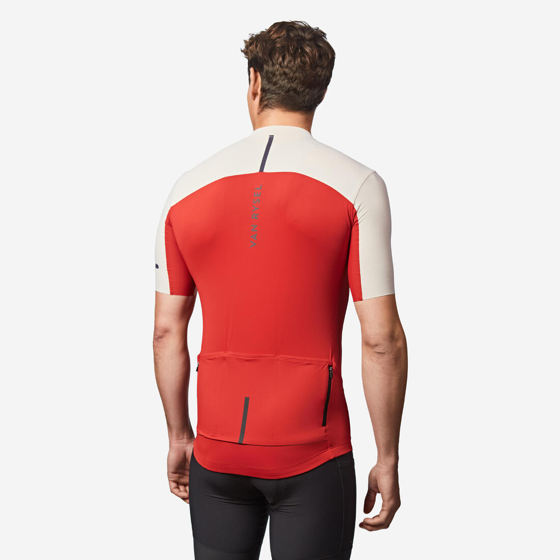 Maillot vélo route manches courtes été ajusté homme - EDR 2