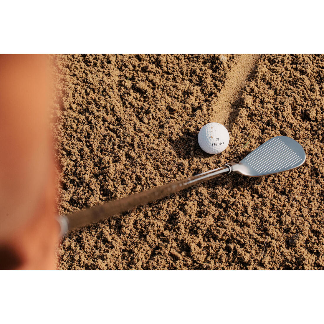 Wedge golf droitier taille 2 graphite - inesis 500