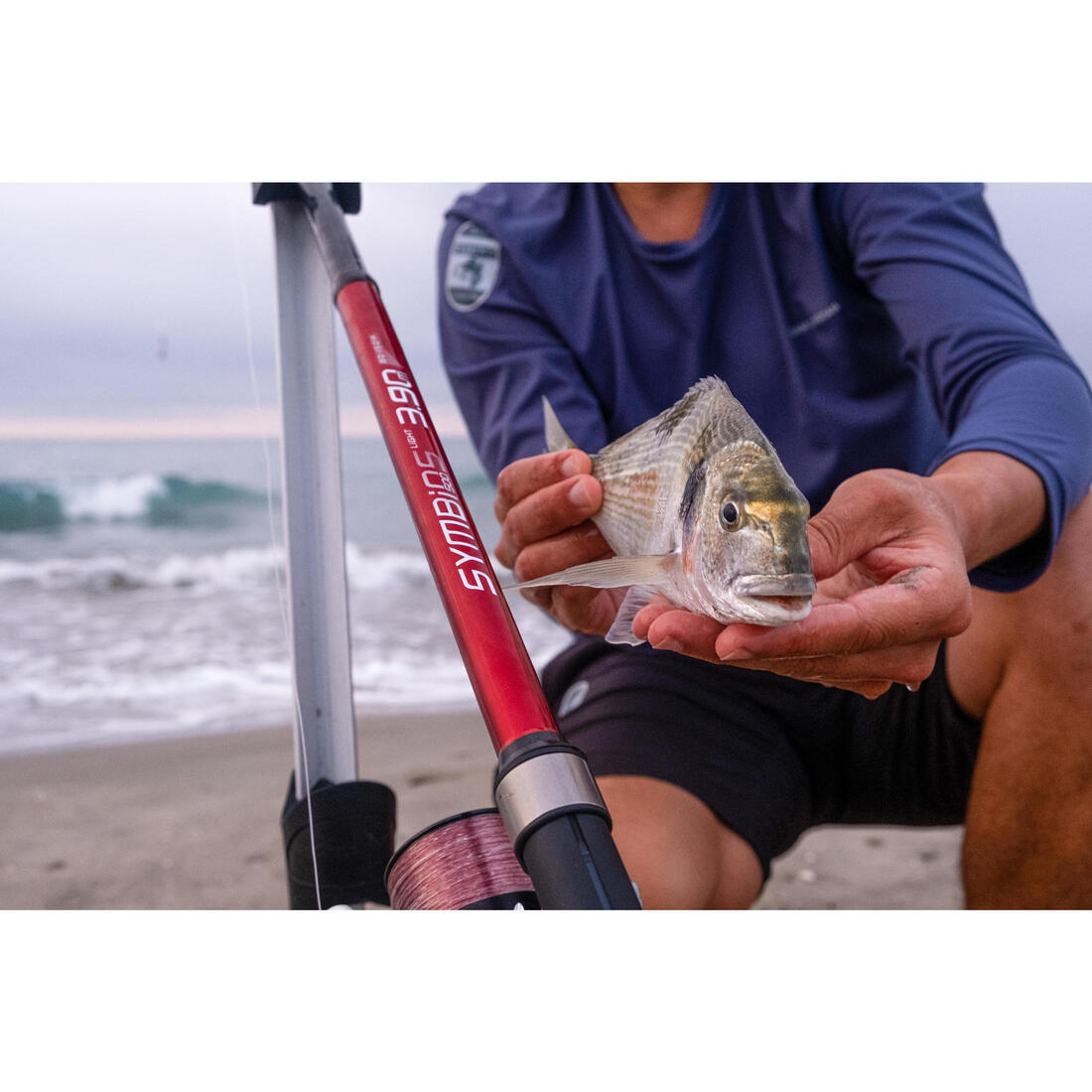 Canne de pêche en surfcasting SYMBIOS LIGHT-500 390 EXTRA-LIGHT