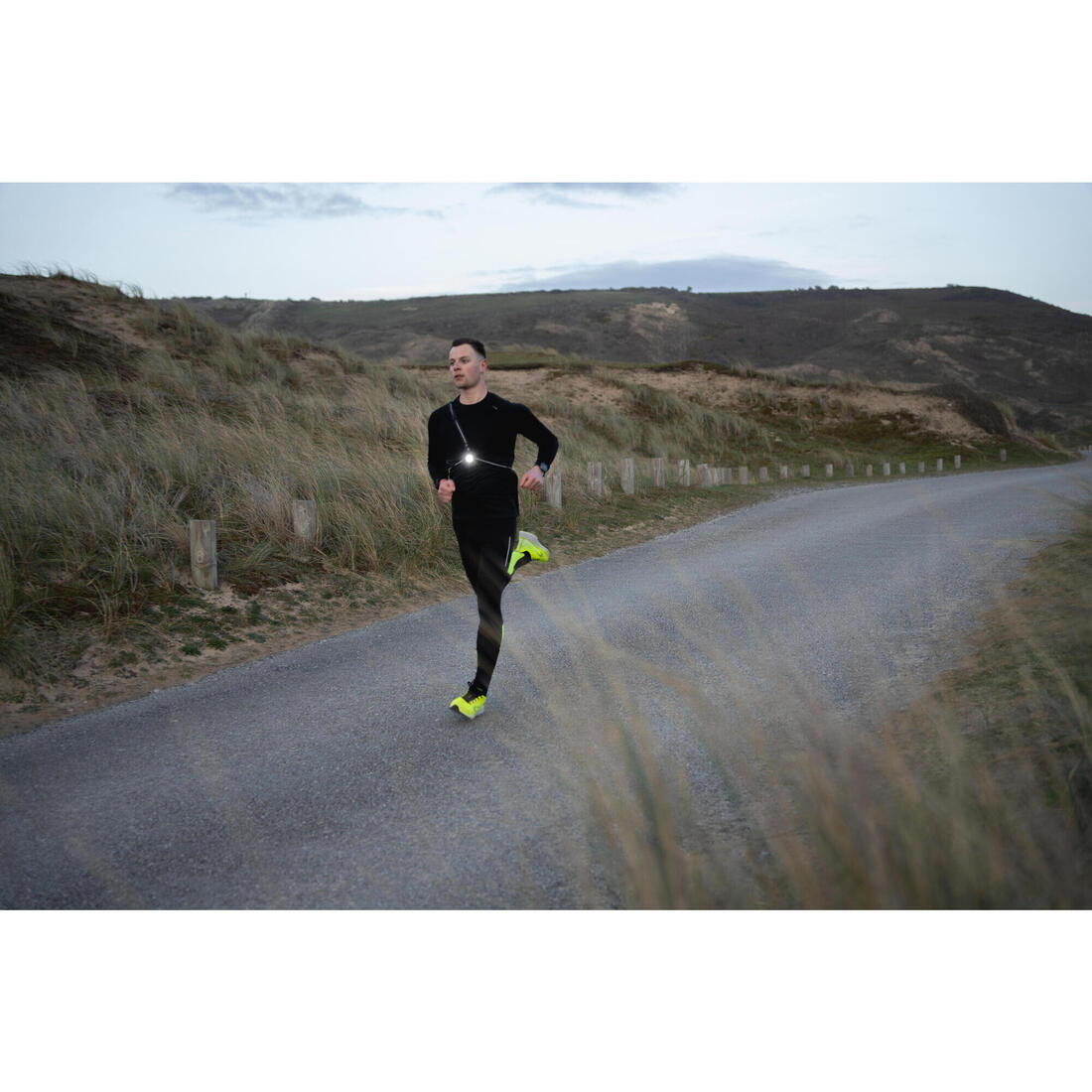 Lampe de running pectorale run light 250 fw19 noire
