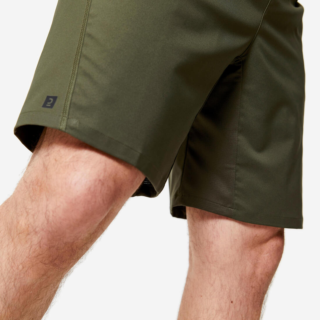 Short de fitness respirant poches zippées homme