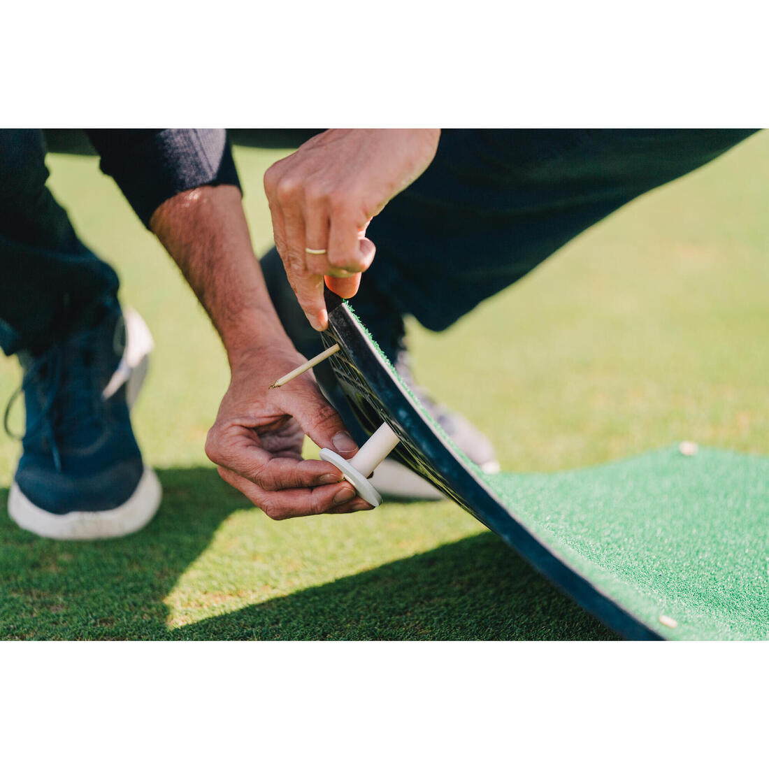 Tees golf x2 Practice - INESIS blanc