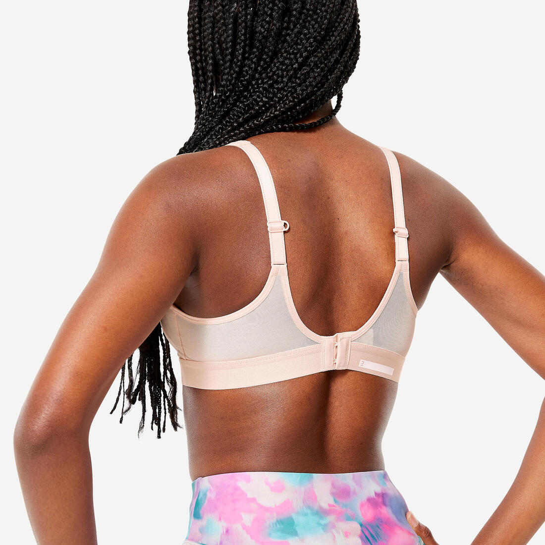 Brassière bretelles croisables maintien fort femme