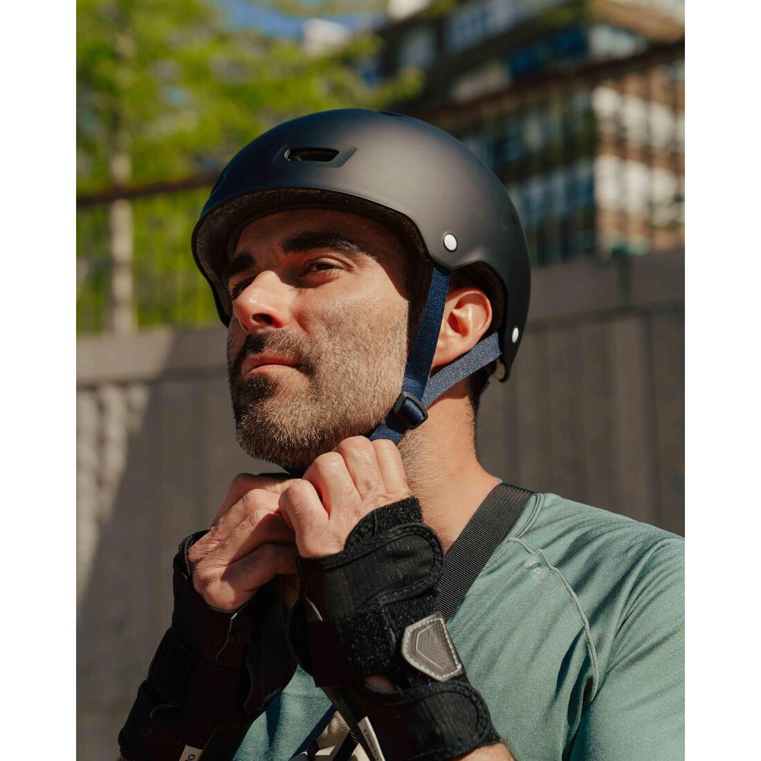 Casque roller skateboard trottinette MF500