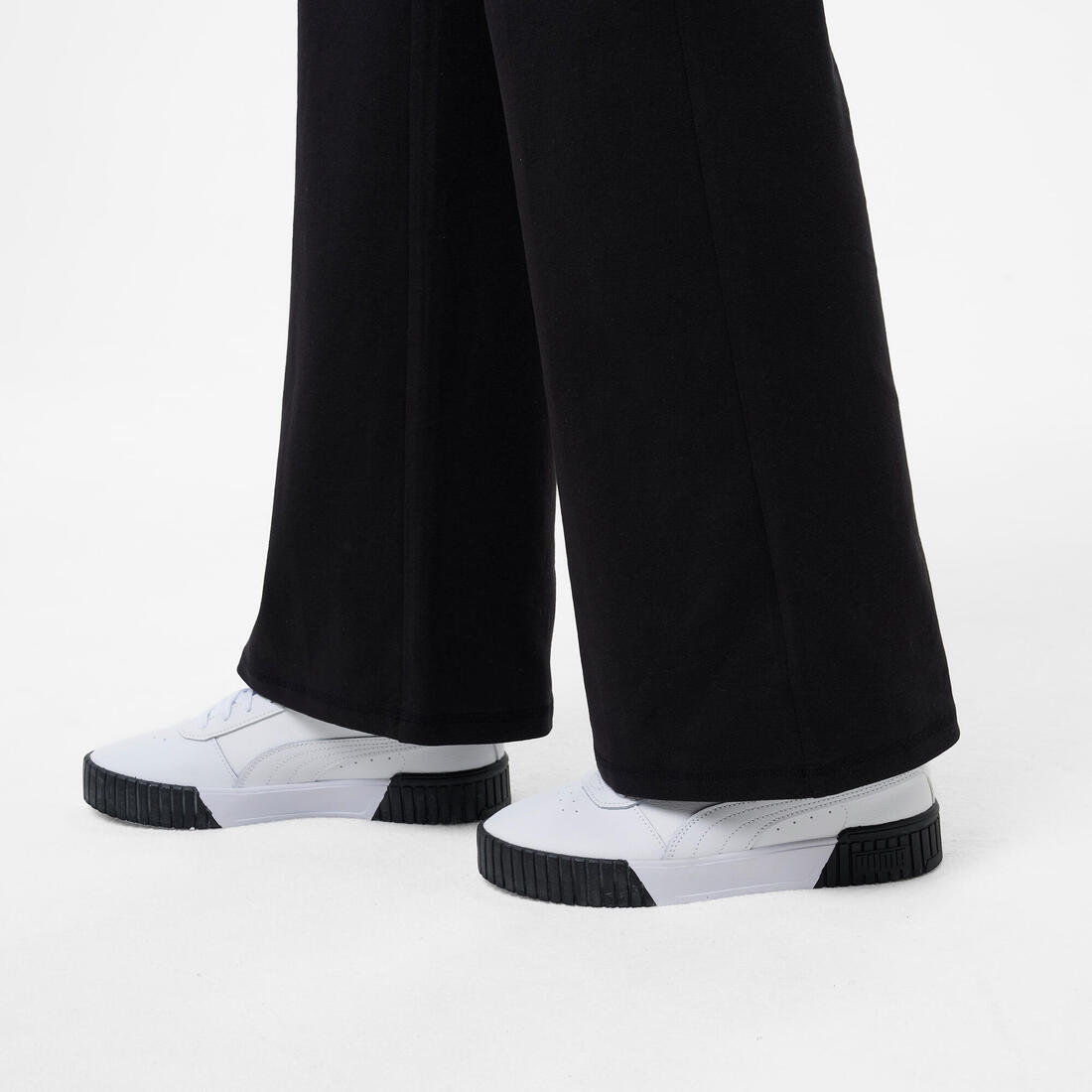 Legging en coton taille haute femme
