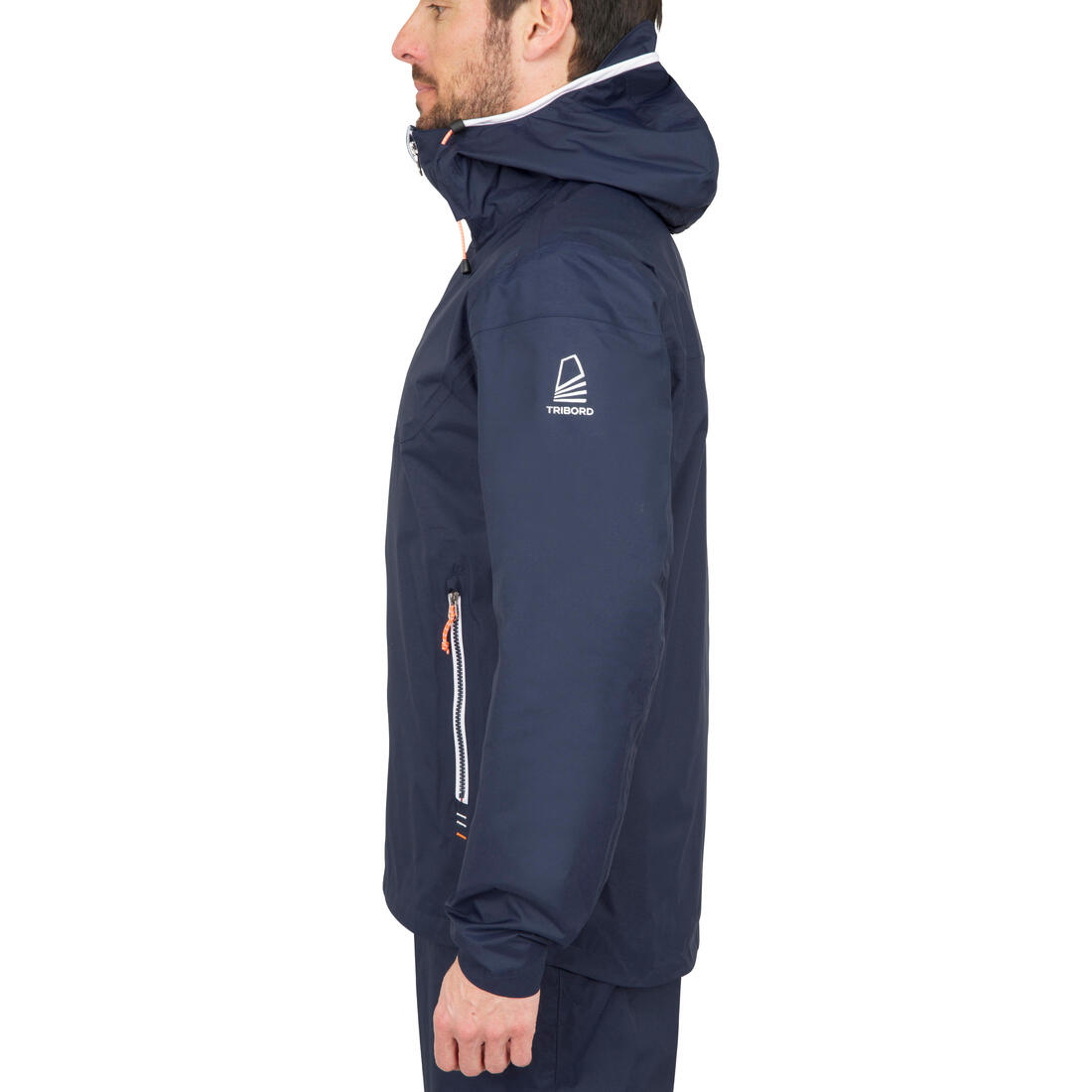 Veste imperméable de voile - veste de pluie coupe vent sailing 100