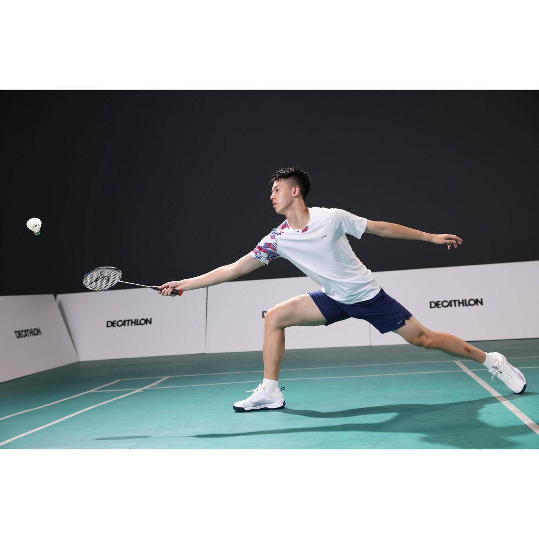 Chaussures de Badminton pour Homme BS Perform 590 - Blanc