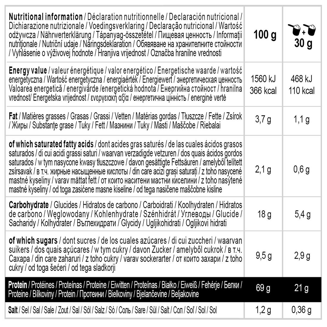 Whey protein fraise 900g