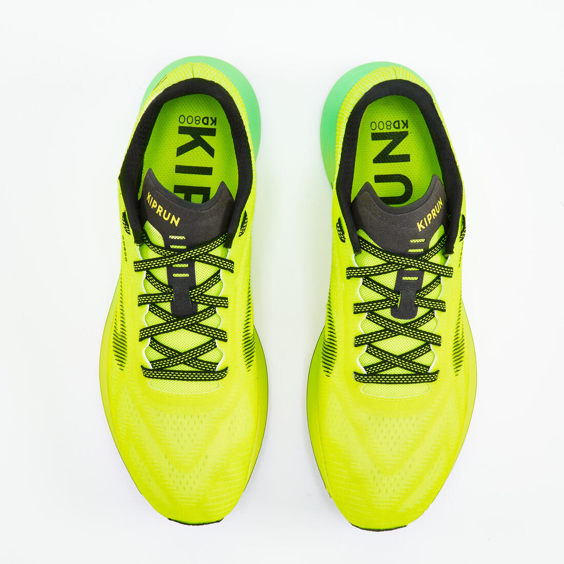 Chaussures running Homme - KIPRUN KD800 vert jaune