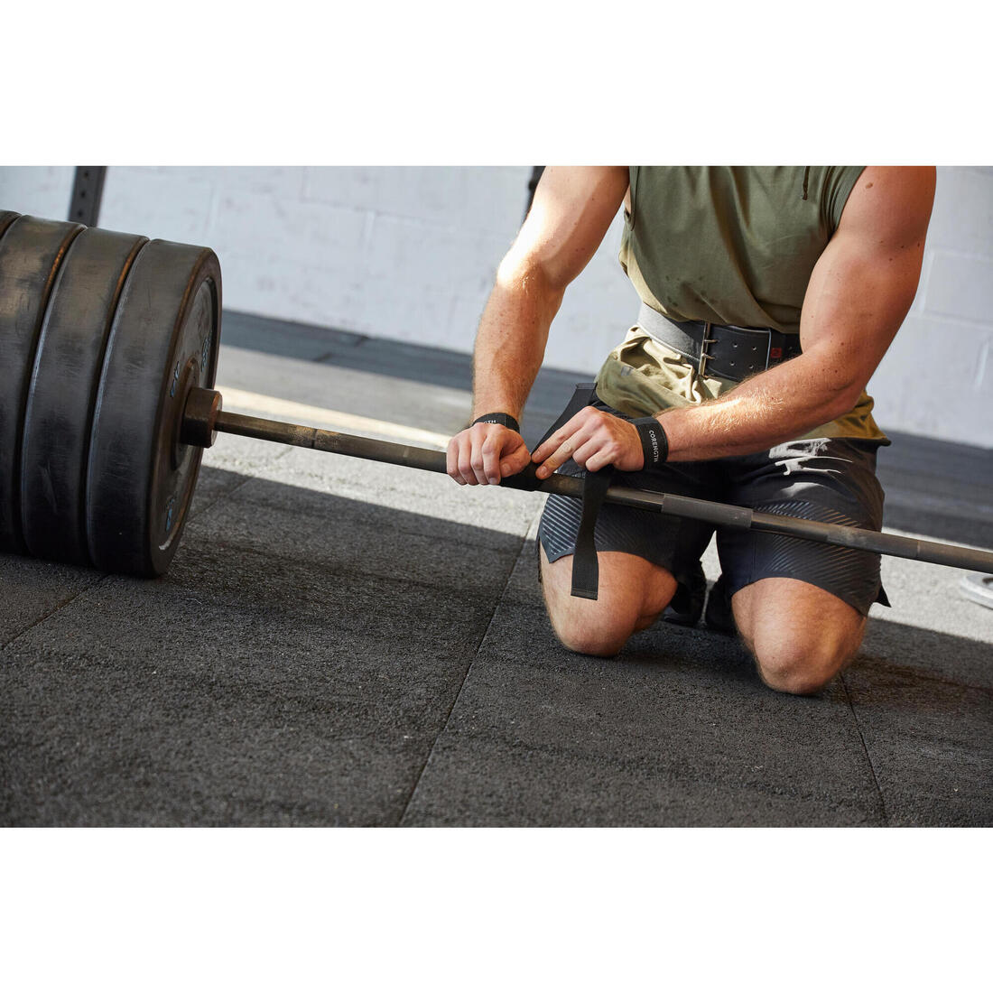 Sangle de tirage musculation - noir