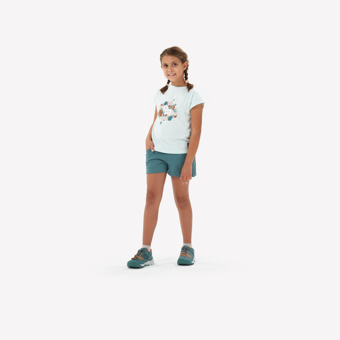 T-Shirt de randonnée enfant 7-15 ans, NH100