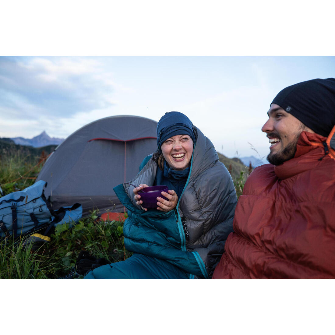 Sac de couchage de trekking - mt900 10°c - duvet