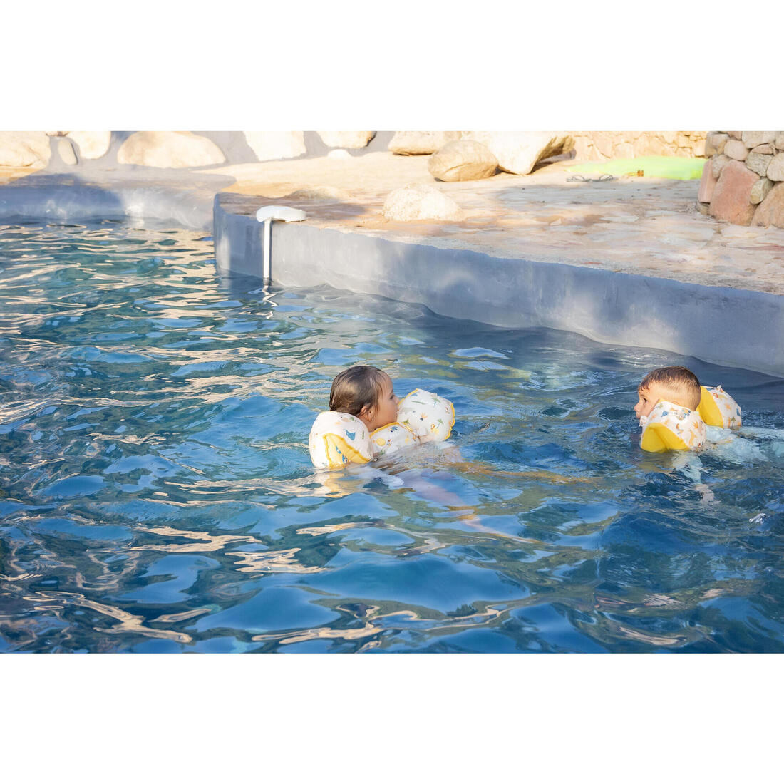 Brassards De Piscine Evolutif Enfant - Tiswim print savane
