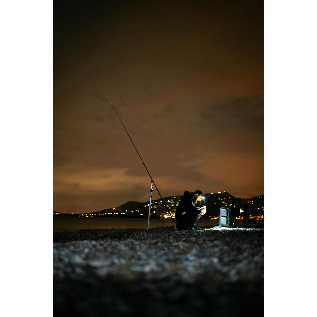Ensemble de pêche en surfcasting canne et moulinet symbios light-500 390 80-150g