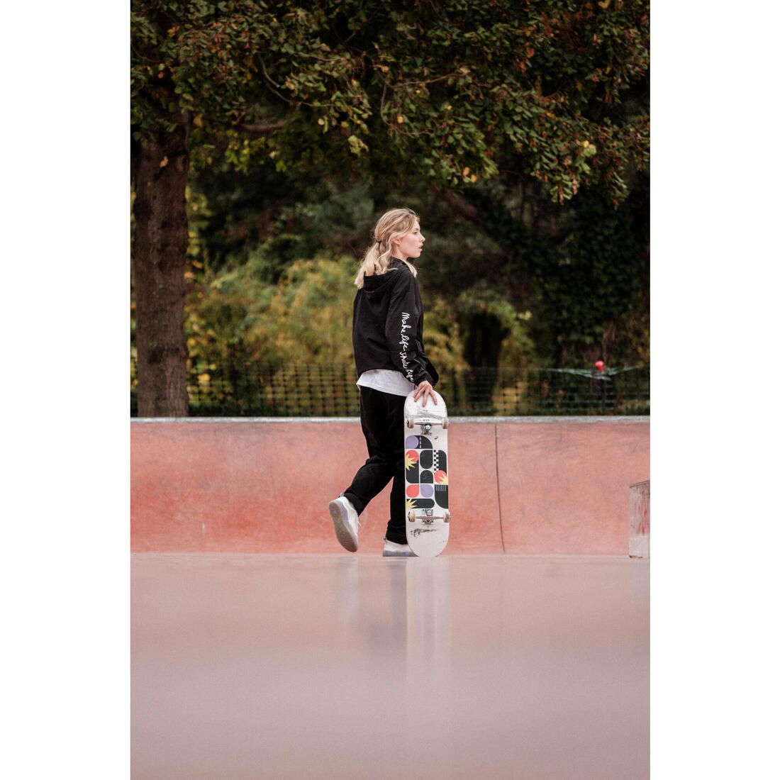 SKATEBOARD COMPLET CP100 RETRO TAILLE 8"