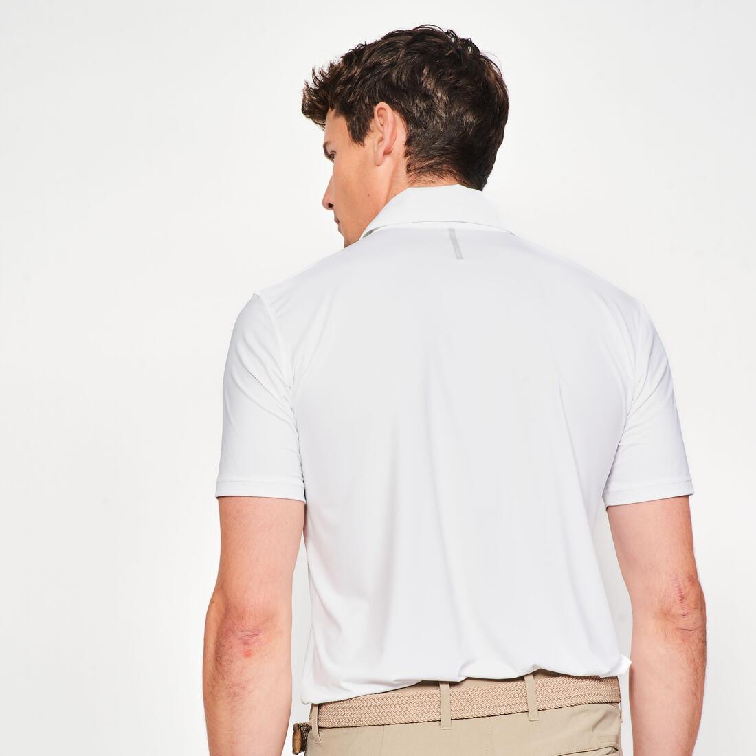 Polo de golf synthétique respirant manches courtes homme, WW900